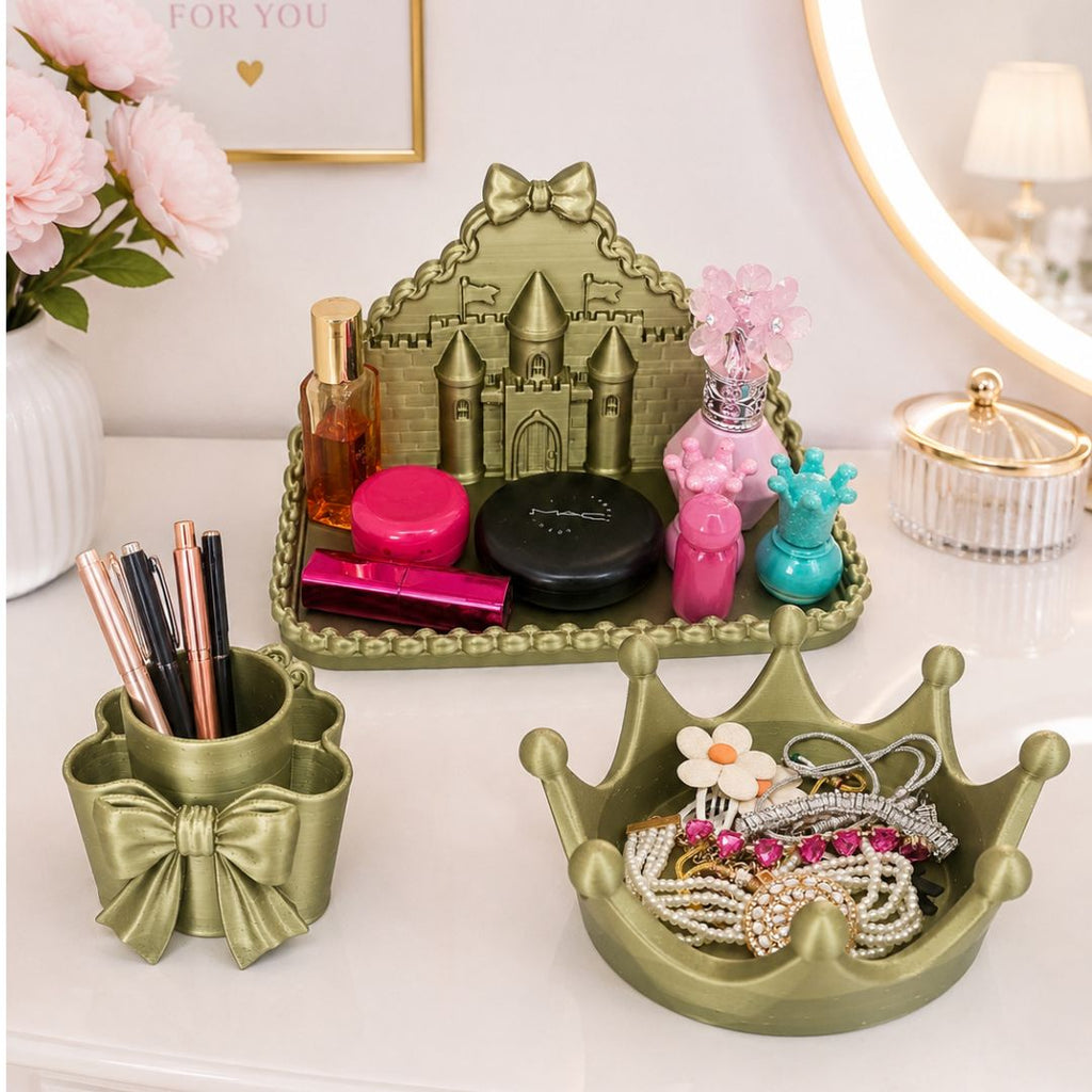 Princess Castle Vanity Organizer