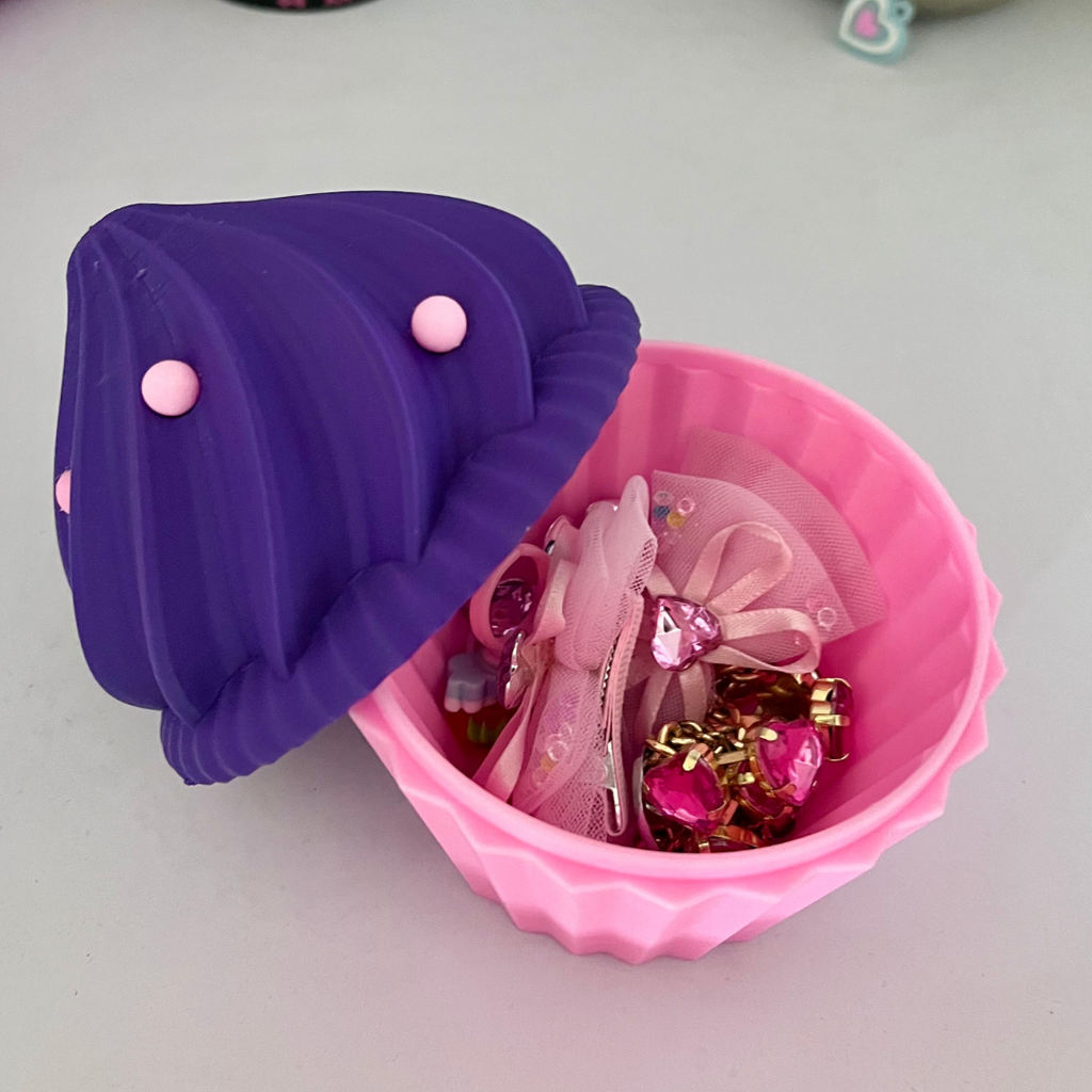 Cup-cake Jewellery Holder