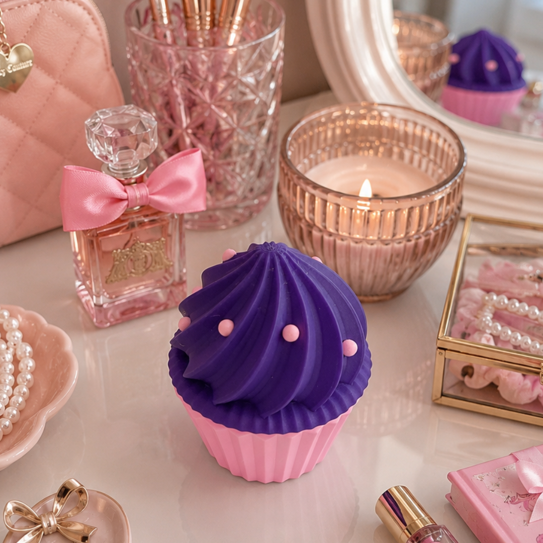 Cup-cake Jewellery Holder