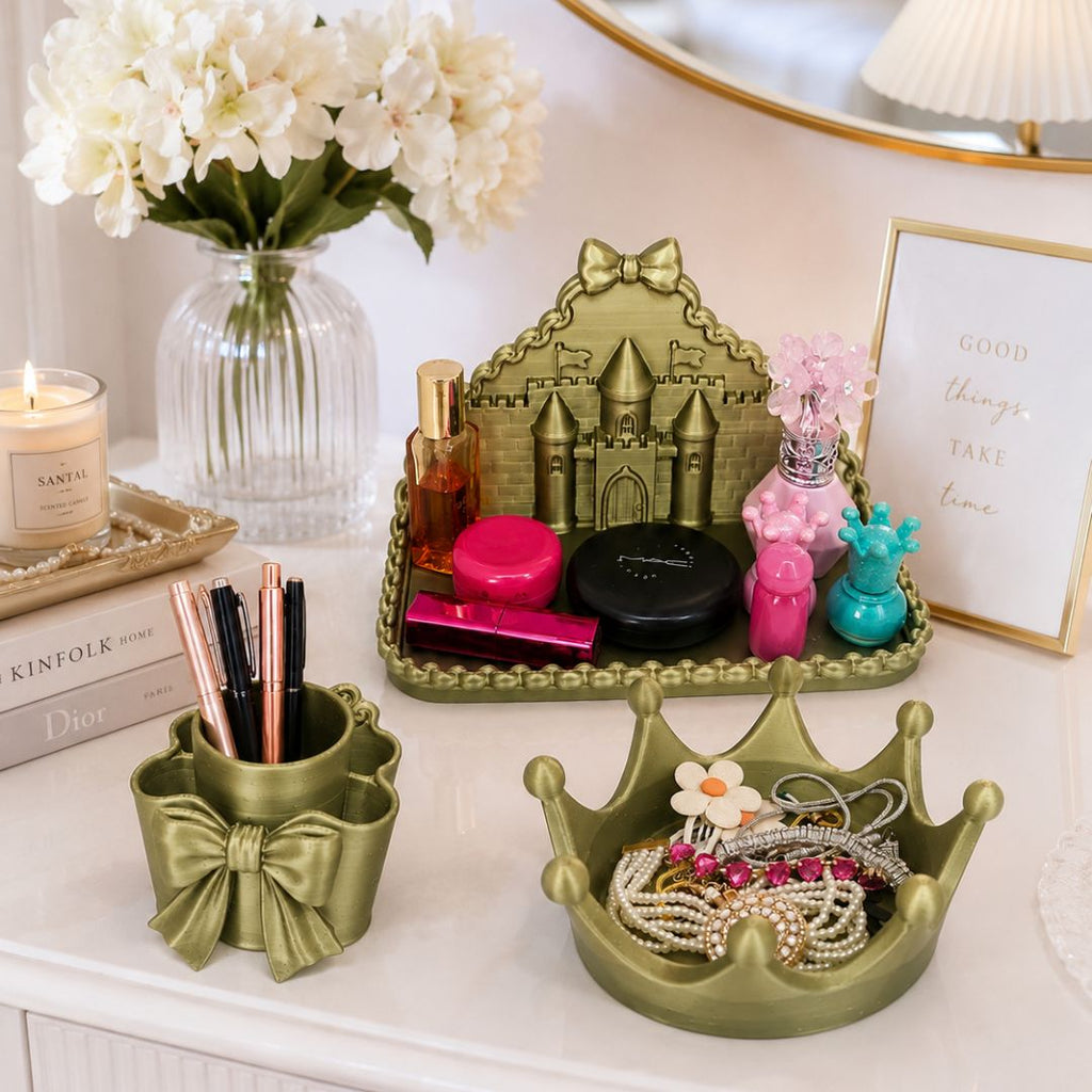 Princess Castle Vanity Organizer