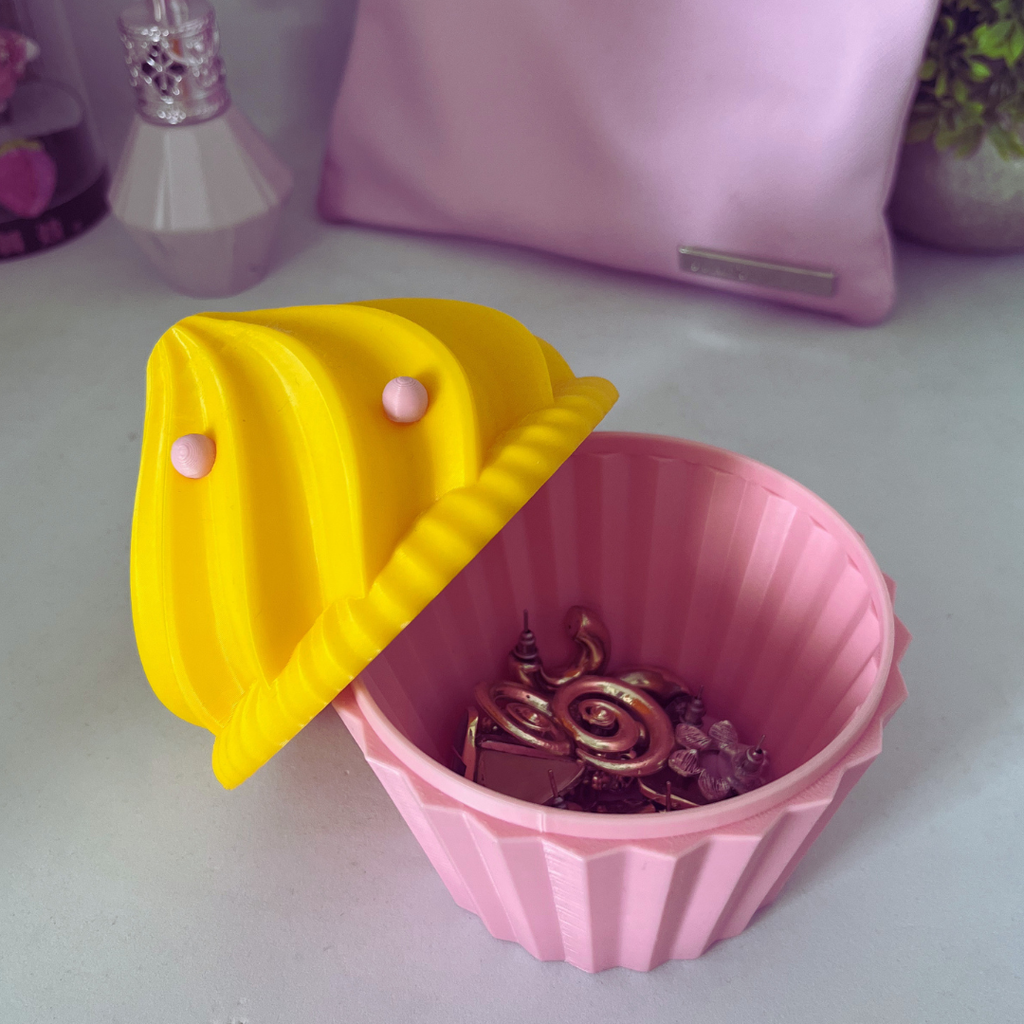 Cup-cake Jewellery Holder