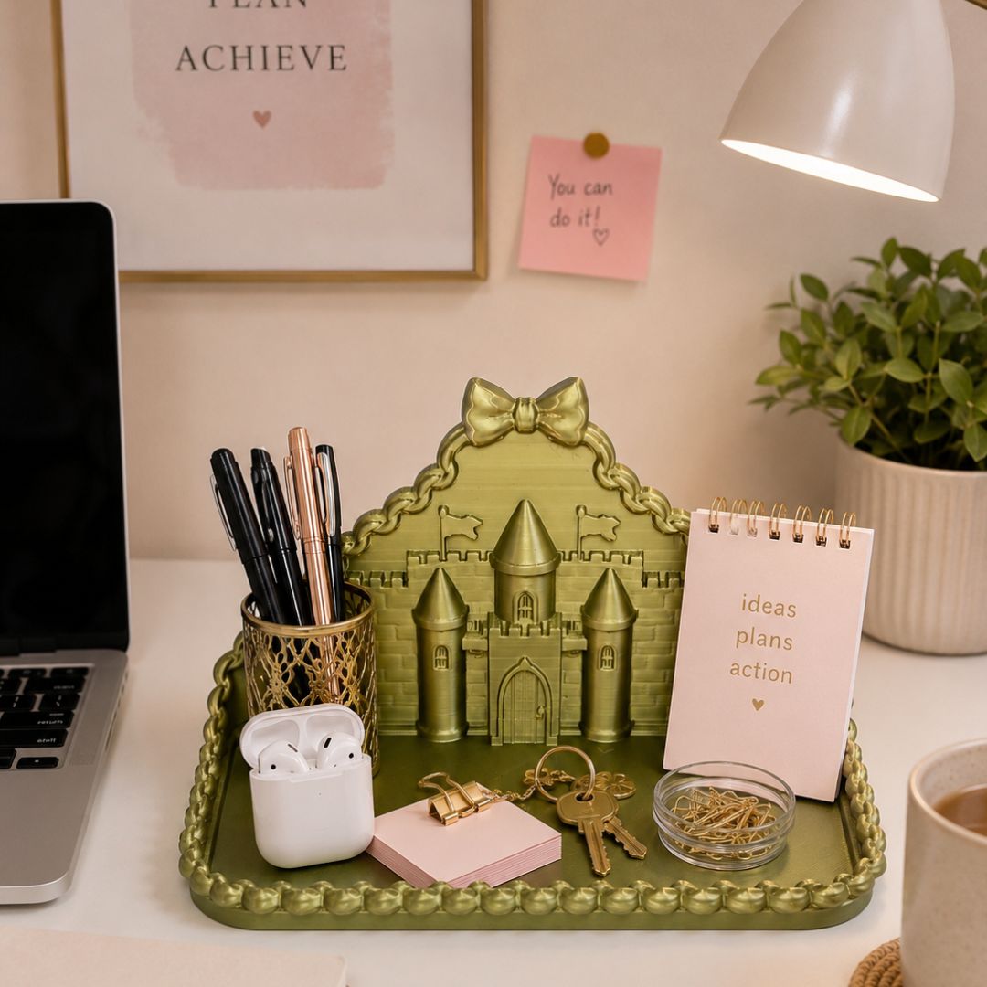 Princess Castle Vanity Organizer